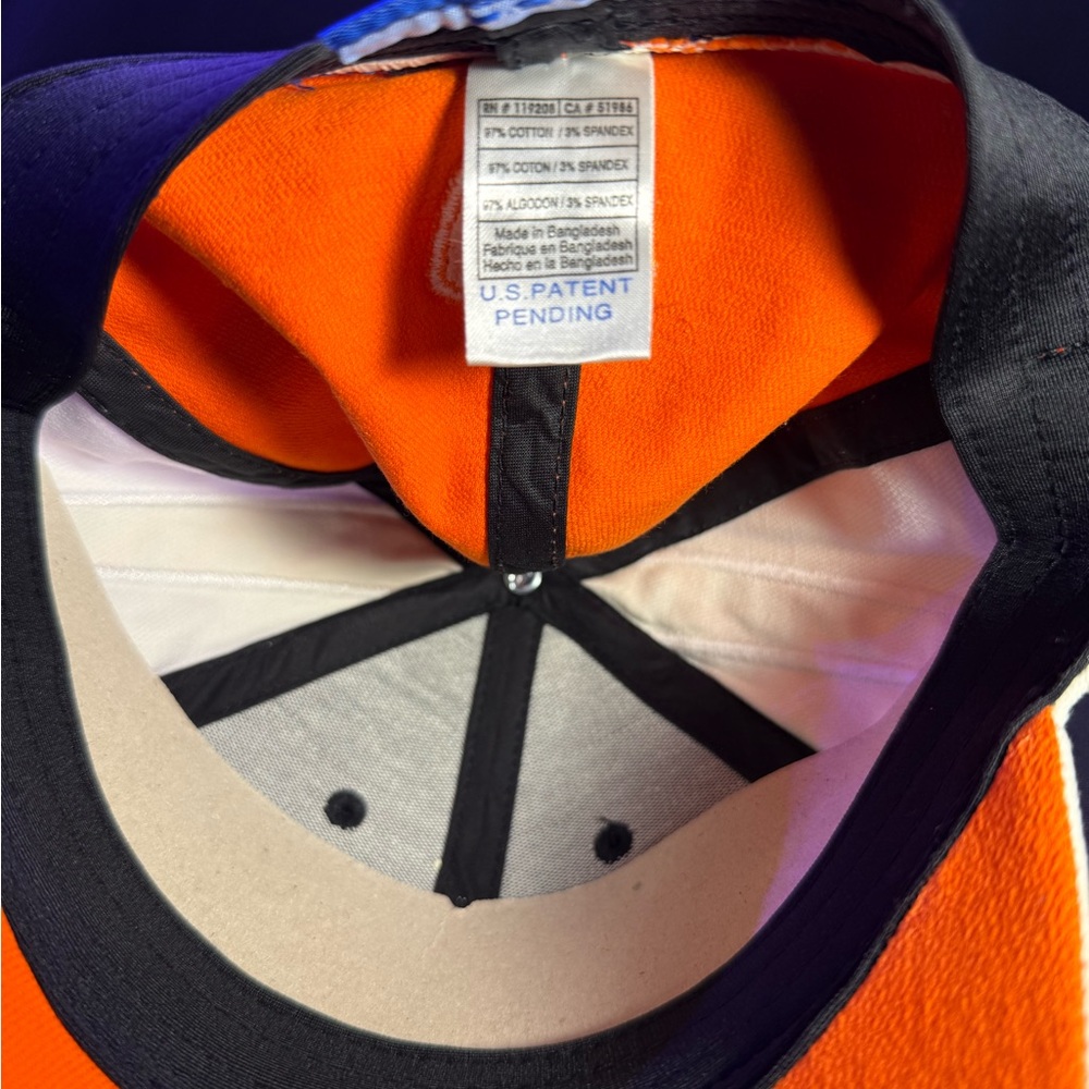 NFL/Reebok Cincinnati Bengals Orange and Black Cap NWT Stitched on Logo - Picture 6 of 8